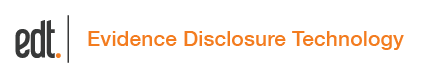 EDT Logo - Evidence Disclosure Technology(1)