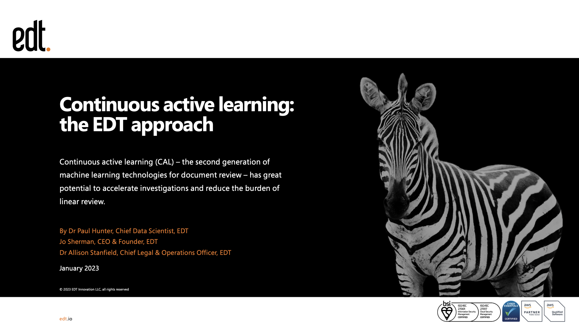 Continuous active learning white paper cover thumbnail